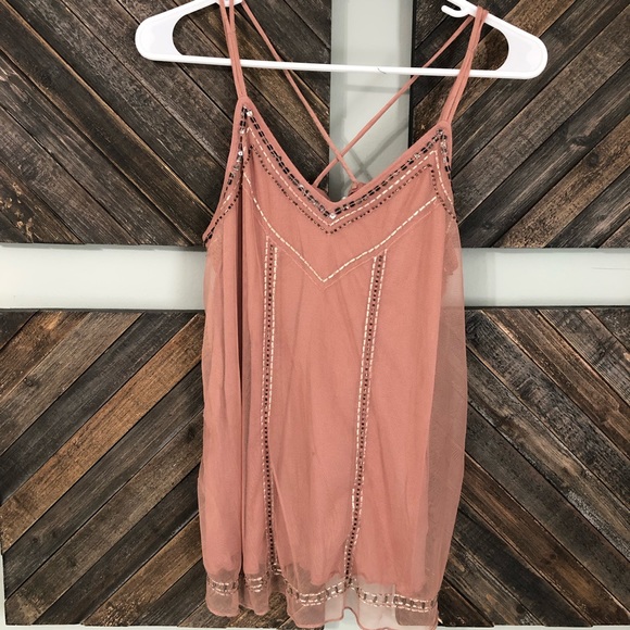 Maurices Tops - Maurices Sequin Tank Top Small